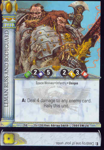 Leman Russ and Bodyguard - FOIL